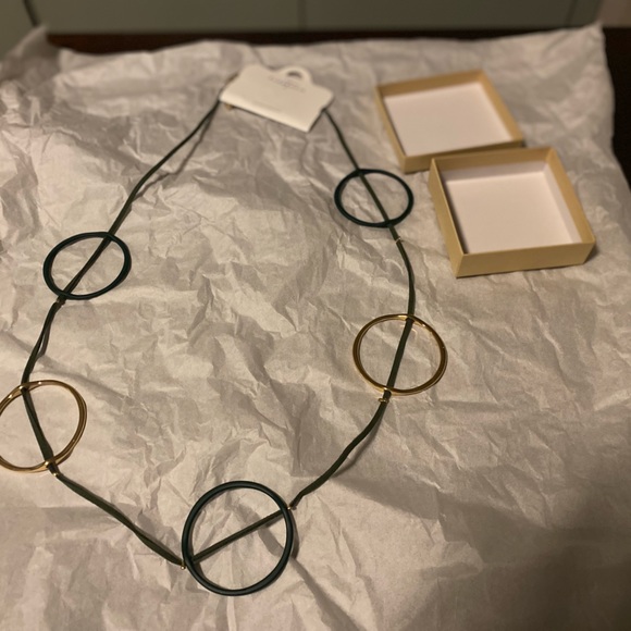 Green & Gold Florencia Necklace - Picture 3 of 5